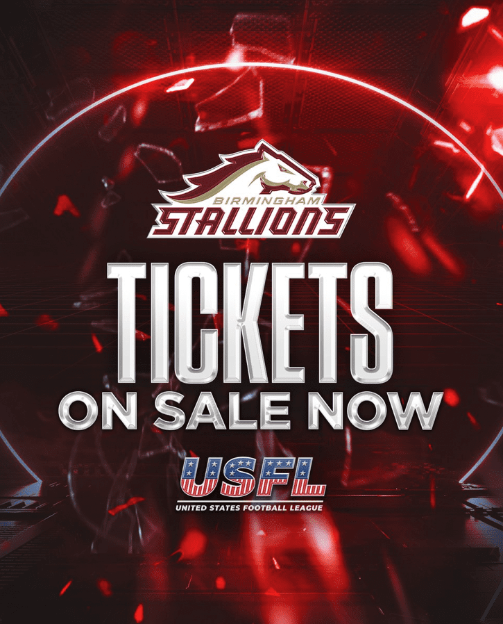 USFL, Birmingham Stallions Announce April 15th Kickoff For Season 2, Season  Tickets Info